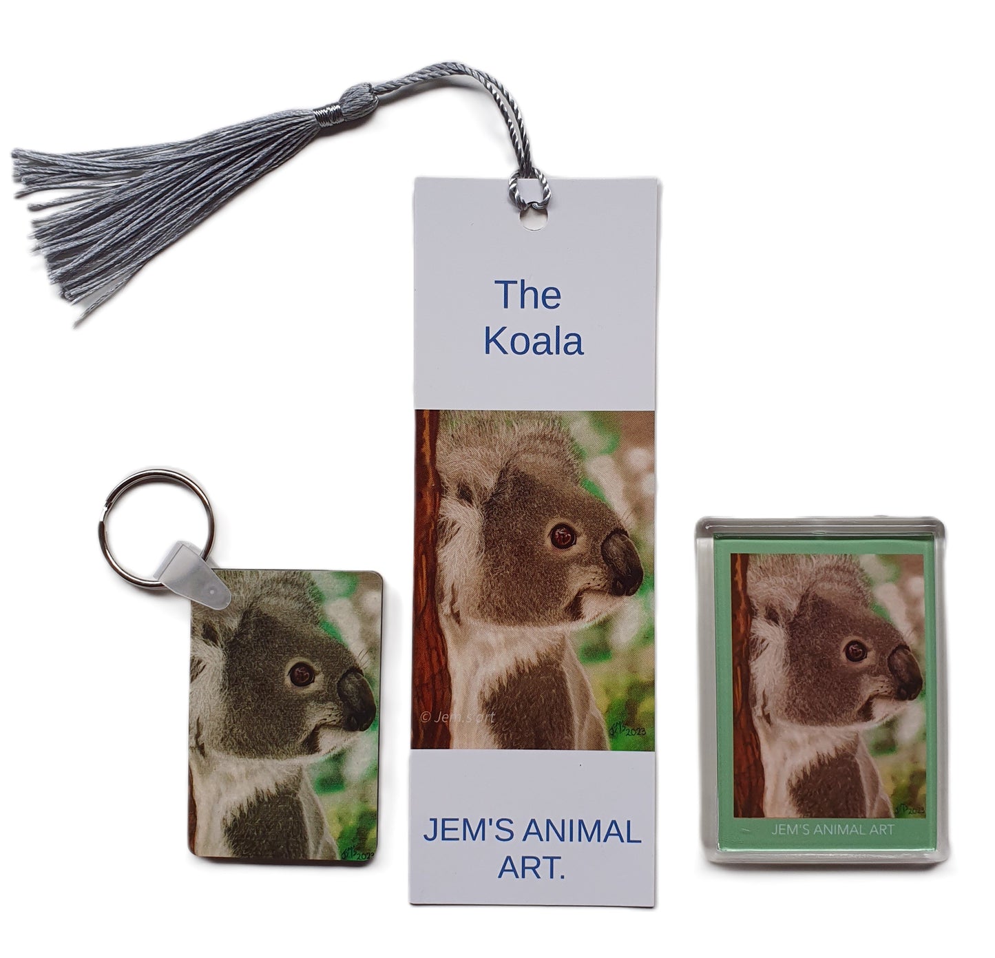 Animal Magnets- The Koala - Printed Australian Animals