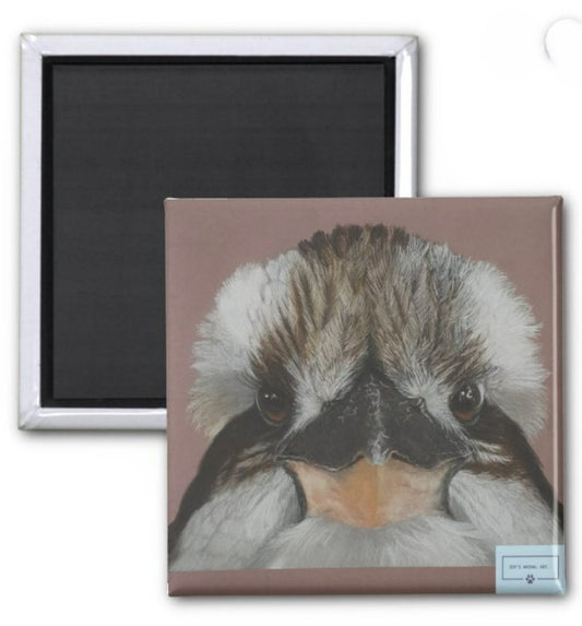 Animal Magnets- The Kookaburra - Printed Australian Animals