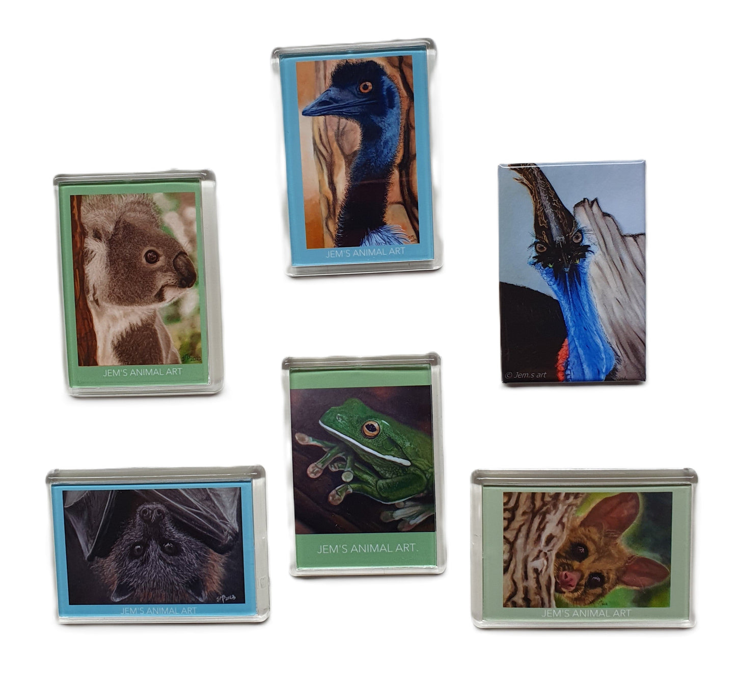 Animal Magnets- The Koala - Printed Australian Animals